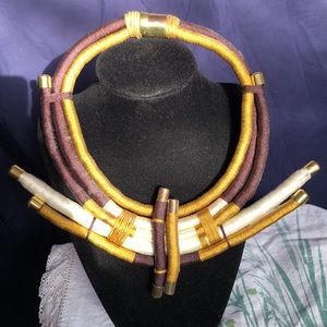 Big cord necklace